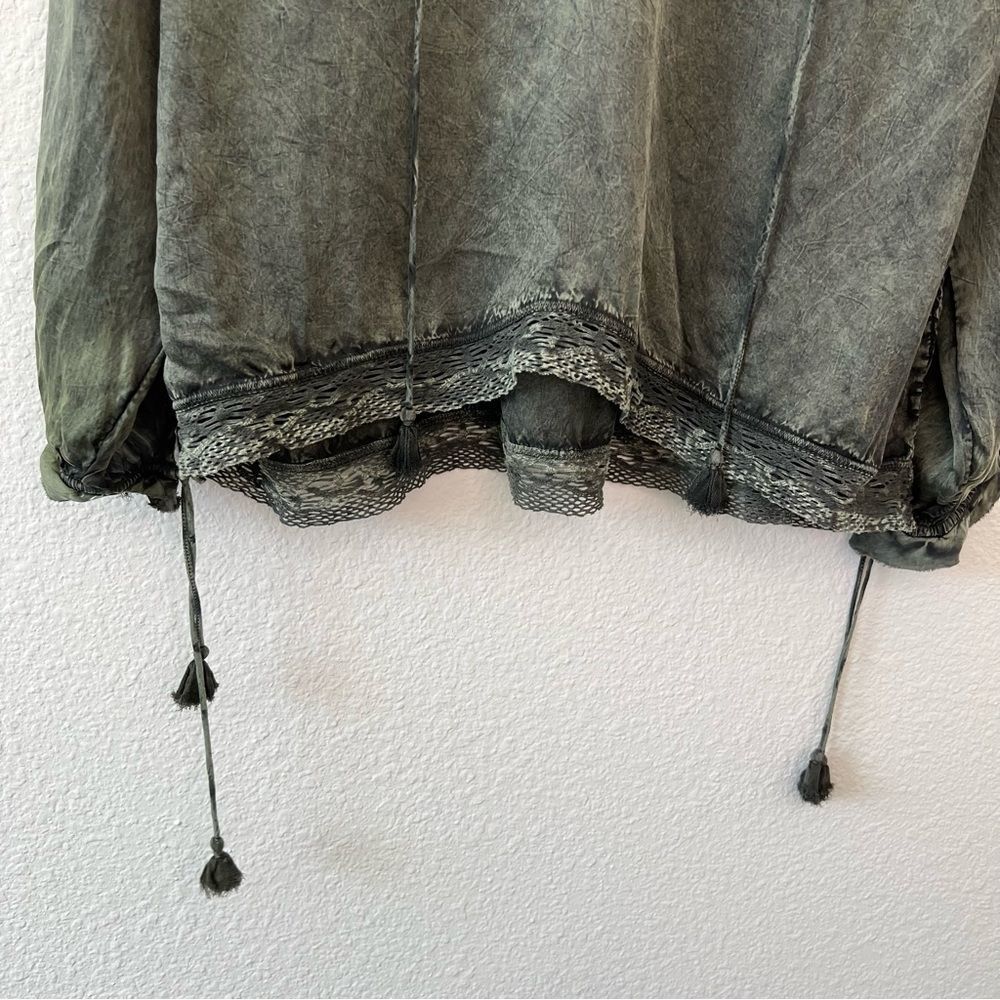 Zadig & Voltaire Kendra Blouse in green size small